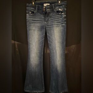 BKE Women's Boot Cut Jeans - Indigo